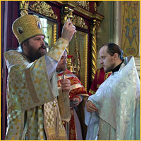 Епископ Колпашевский и Стрежевской Силуан совершил священническую хиротонию в Петропавловском соборе г. Томска