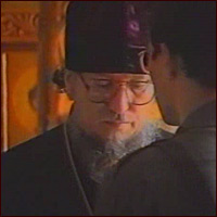 Отец Александр Пивоваров. Кадр из фильма  "Имени Твоего ради"