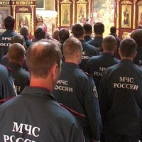 В Петропавловском соборе Томска был отслужен молебен для сотрудников пожарной охраны
