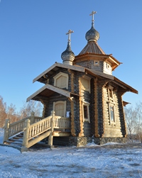 В Томской епархии освящен храм, построенный по "арктической" технологии