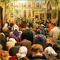 Праздник Пресвятой Троицы в Томске