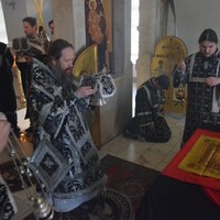Митрополит Ростислав совершил первую Литургию Преждеосвященных Даров Великого поста