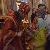 Митрополит Ростислав совершил   Пасхальную  великую  вечерню  в Богоявленском соборе