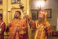 Митрополит Ростислав совершил Пасхальное богослужение в г. Северске