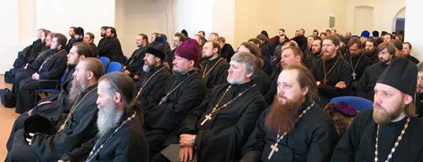 Духовенство Томской епархии на ежегодном собрании