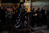 Митрополит Ростислав совершил чтение Великого канона в Петропавловском соборе г. Томска