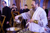 В Великий Четверг правящий архиерей Томской епархии возглавил праздничную Божественную литургию