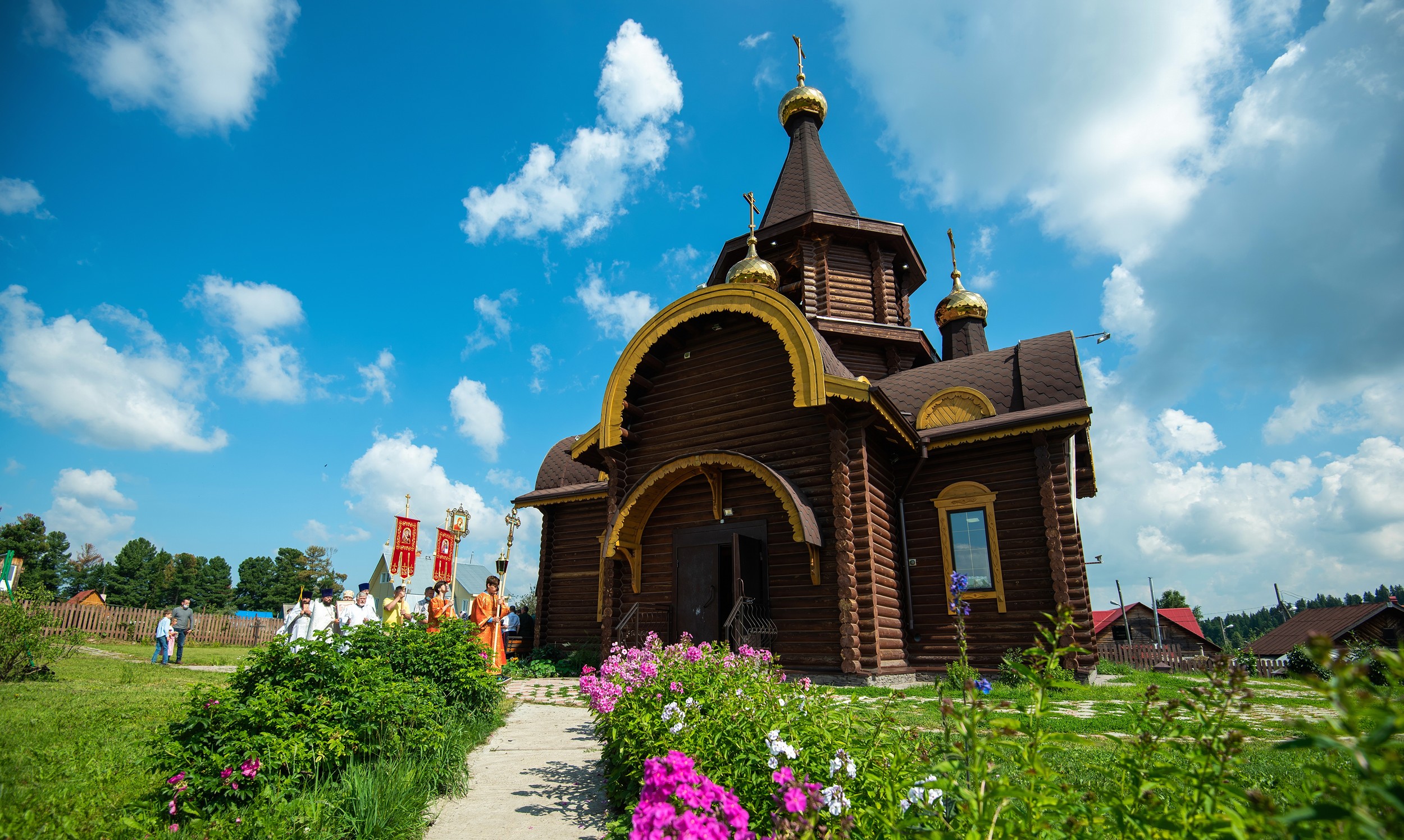 Церковь в Заварзино Томск