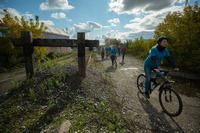 В Томске состоялся велопробег «Крестный путь», посвящённый памяти мученицы Татианы (Гримблит)