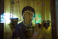 Митрополит Ростислав возглавил богослужения в день празднования Иверской иконы Божией Матери