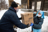 Нуждающиеся томские семьи получили две тонны гуманитарной помощи