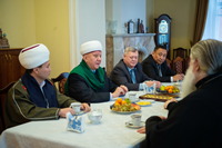 Состоялась встреча главы Томской митрополии с главой Духовного собрания мусульман России Альбиром-хазратом Кргановым