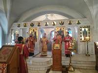 Митрополит Ростислав возглавил престольный праздник Ильинского придела Богоявленского собора