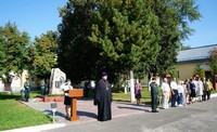 Священник Томской епархии принял участие в памятном митинге