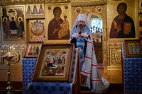 Митрополит Ростислав возглавил богослужения в канун праздника Рождества Пресвятой Богородицы