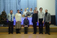Православная томская молодежь посетила «Рождественскую вечерку»