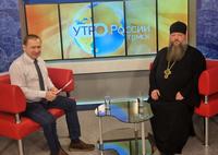 На телеканале ГТРК «Томск» вышла передача о Святом Богоявлении