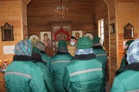 В учреждениях УФСИН России по Томской области встретили великий праздник Крещения Господня