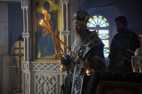 Глава Томской митрополии возглавил первую Литургию Преждеосвященных Даров в наступившей Святой Четыредесятнице