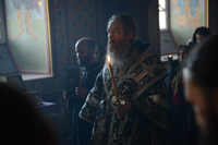Первая в этом году Пассия была совершена митрополитом Ростиславом в Богоявленском соборе
