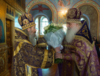 В Крестопоклонную неделю Великого поста томичи молитвенно почтили память небесного покровителя митрополита Ростислава